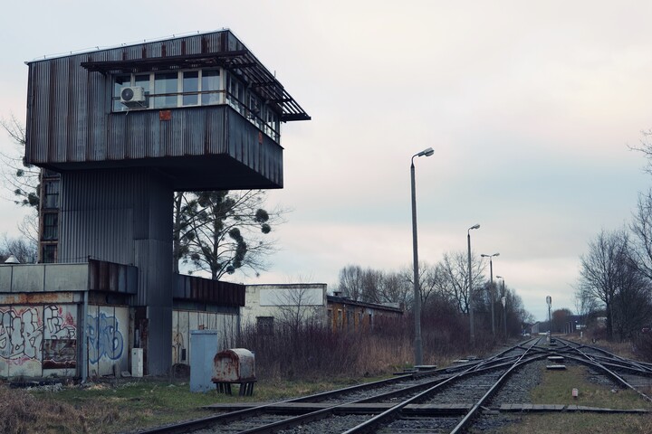 Czekając na powrót nadzalewówki. ul. Mazurska