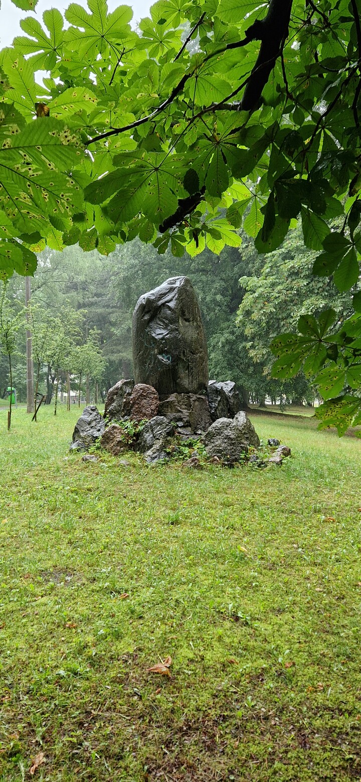 Ciągle stoi. W Parku Modrzewie (Lipiec 2023)