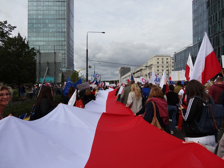 Elblążanie też tam byli. Najwyżej 17 000 uczestników... :-)