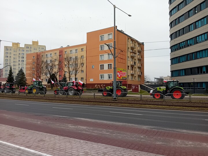 Strajk Rolników. ..