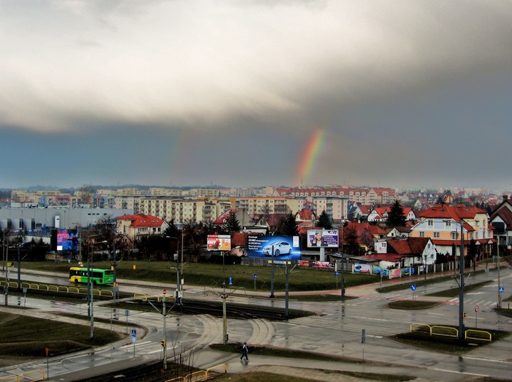 pierwsza tecza tego roku