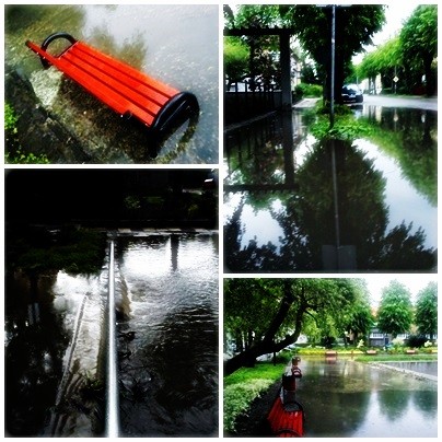 Park Kajki. Zalało sobie-heh (Maj 2013)