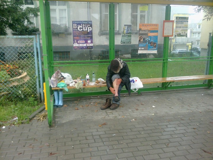 Piknikowy przystanek. Sobotni poranek na Traugutta (Wrzesień 2013)