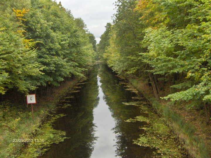 Kanał Elbląski. Buczyniec-kanał Elblaski (Wrzesień 2013)