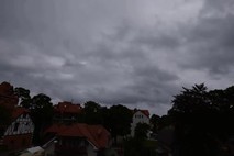 Czarne chmury nad Krynicą