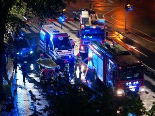Potrącenie rowerzystki 2021-07-12