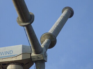 Wiatrak w miejscowości Pagórki