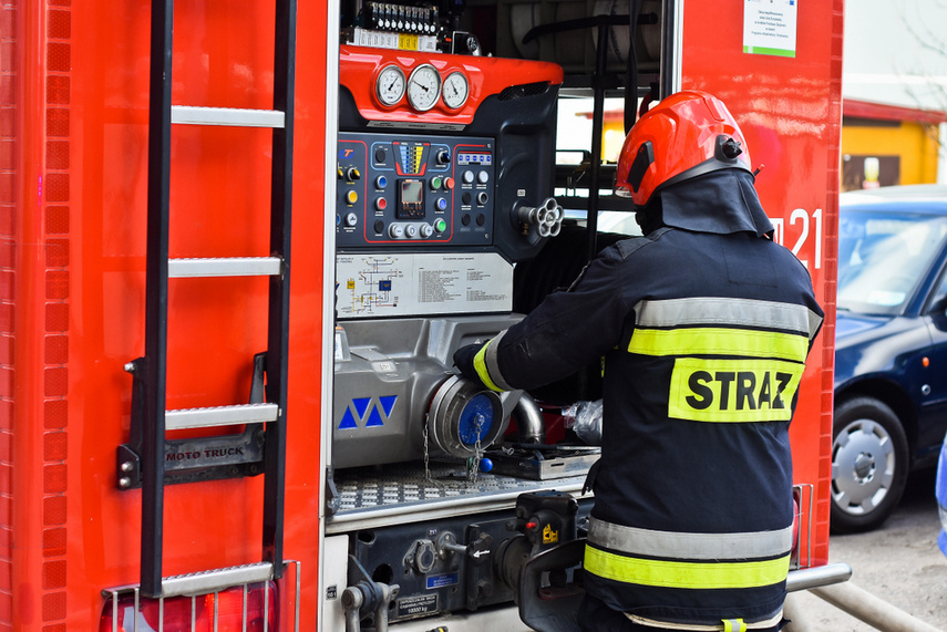 Pożar w bloku przy Ul. Andersa, zmarła 71-latka zdjęcie nr 236973