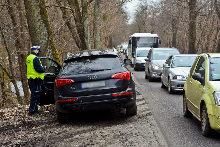 Chcąc uniknąć czołówki, uderzył w drzewo zdjęcie nr 237289