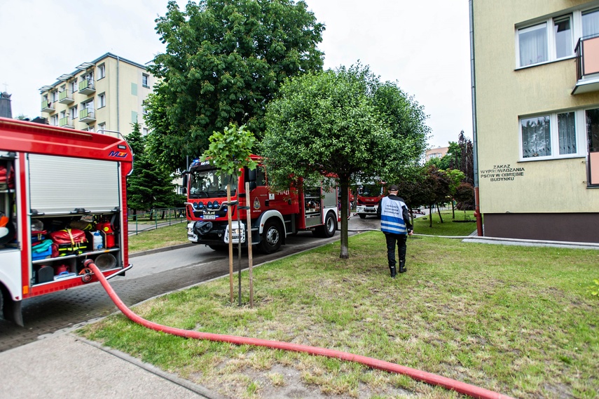 Pożar na ul. Robotniczej zdjęcie nr 241753