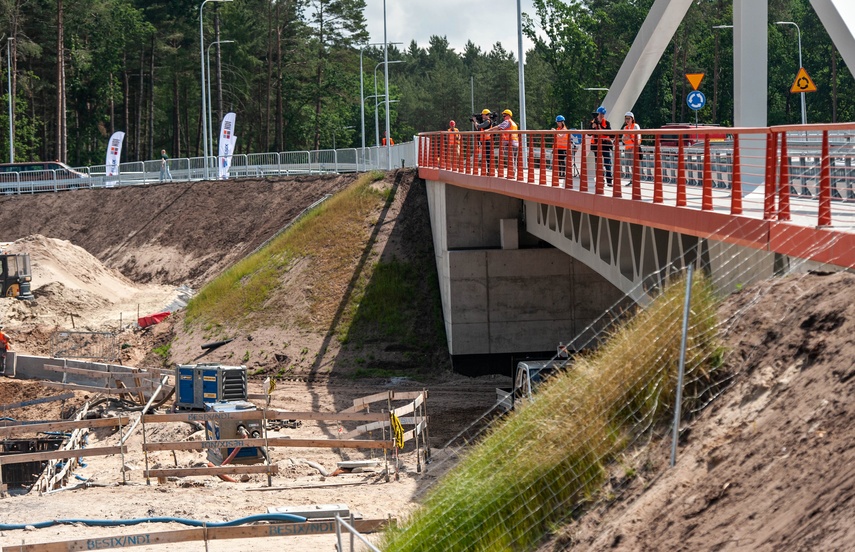 Pierwszy most nad przekopem oddany do użytku zdjęcie nr 242751