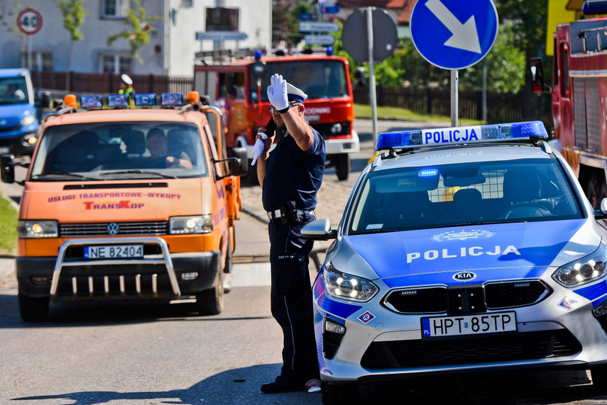 Pożar piekarni w Milejewie zdjęcie nr 243414