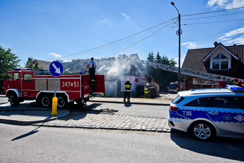 Pożar piekarni w Milejewie zdjęcie nr 243422