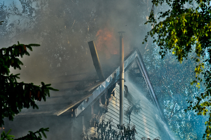Pożar lakierni przy Grochowskiej zdjęcie nr 243747