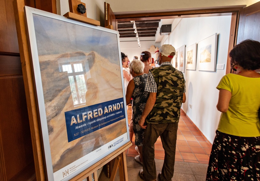 Architekt z malarskim talentem. Prace Alfreda Arndta w elbląskim muzeum zdjęcie nr 244227