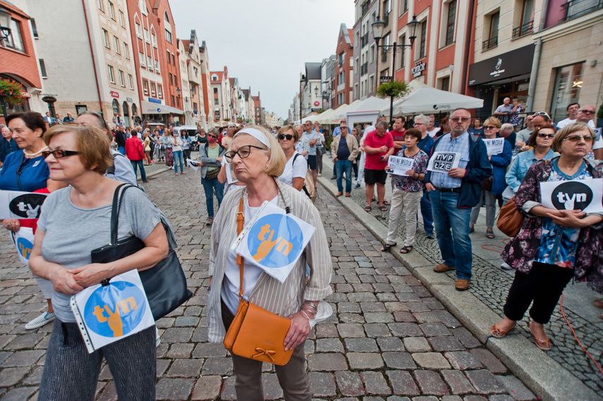 Wolne media. Elblążanie protestują zdjęcie nr 245880