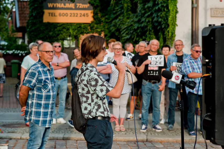 Wolne media. Elblążanie protestują zdjęcie nr 245891