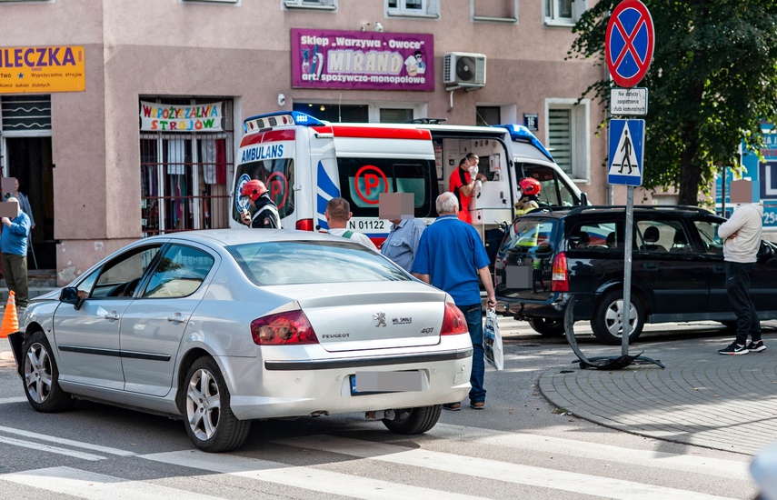 Wypadek na Mickiewicza zdjęcie nr 248087