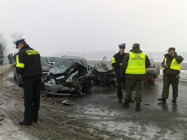 Wypadek na trasie do Gdańska zdjęcie nr 20243