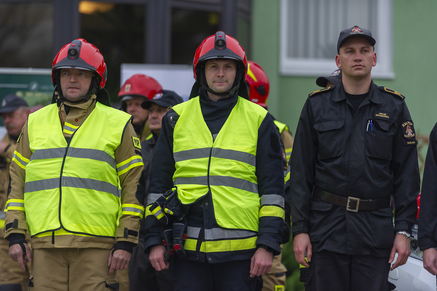 Strażacy ćwiczyli w okolicach Młynar zdjęcie nr 249435