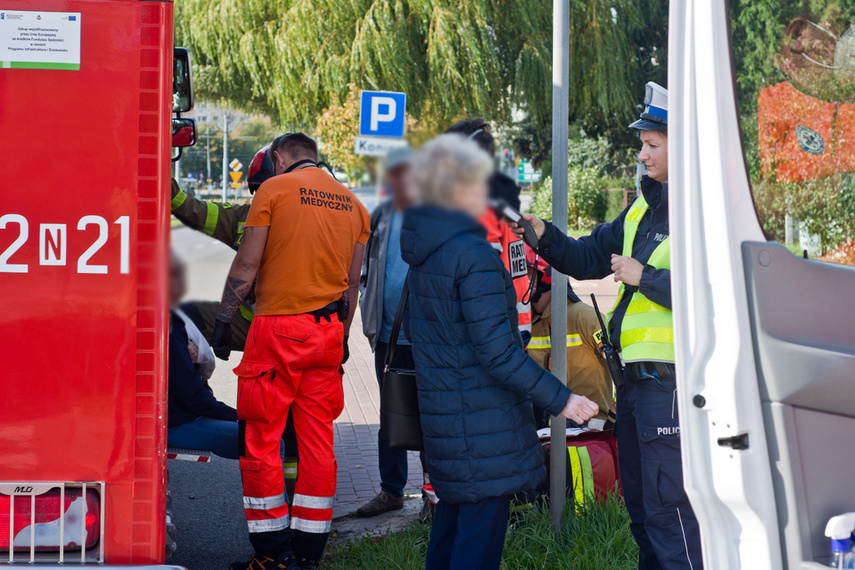 Potrącenie 74-letniej rowerzystki zdjęcie nr 249543