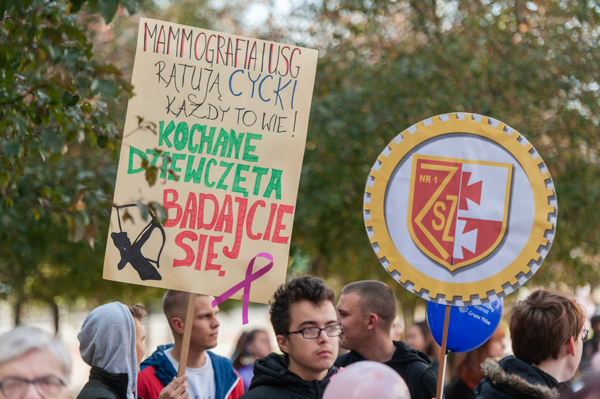 Kochają życie i pokazują to innym. Marsz Amazonek w Elblągu zdjęcie nr 250274