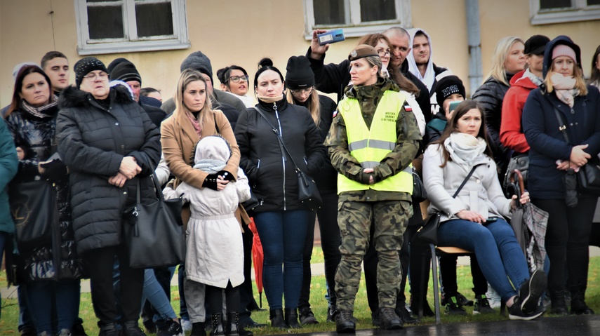 Kolejne szeregi terytorialsów po przysiędze zdjęcie nr 250882