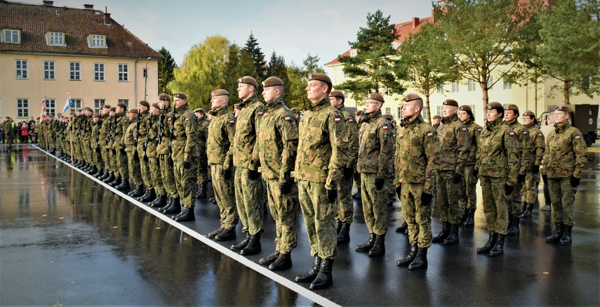 Kolejne szeregi terytorialsów po przysiędze zdjęcie nr 250880