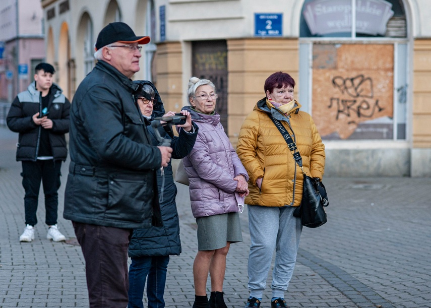 Prounijnie i przeciw wysokim cenom. Kolejny protest w Elblągu zdjęcie nr 250975