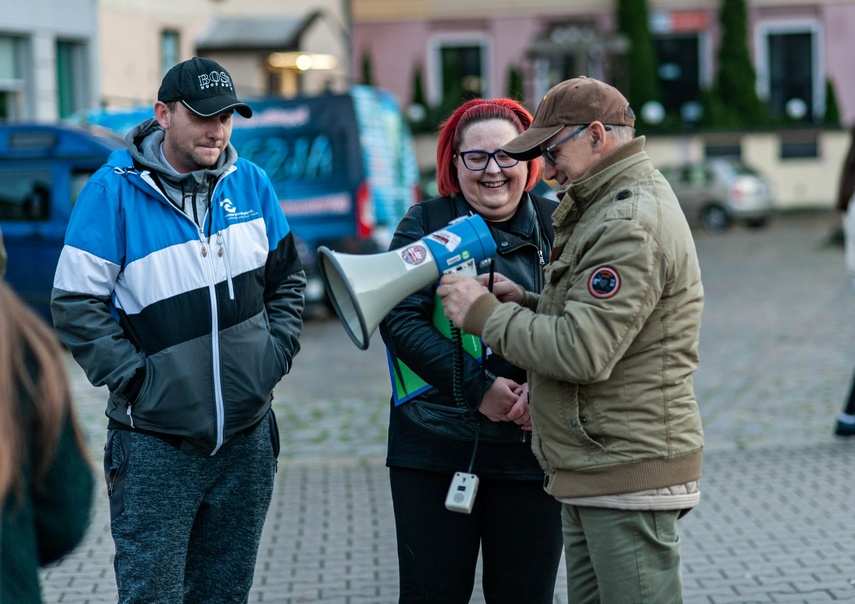 Prounijnie i przeciw wysokim cenom. Kolejny protest w Elblągu zdjęcie nr 250976