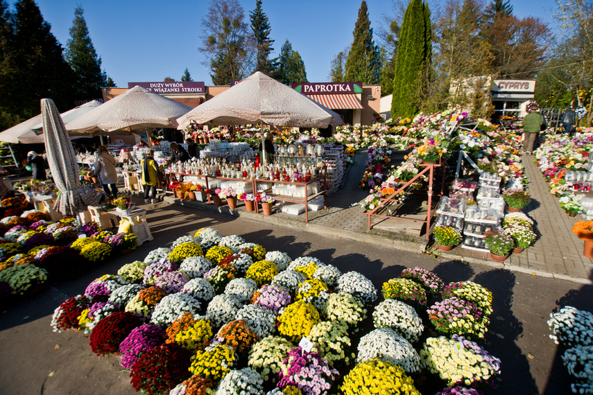 Elblążanie odwiedzają groby bliskich zdjęcie nr 251328