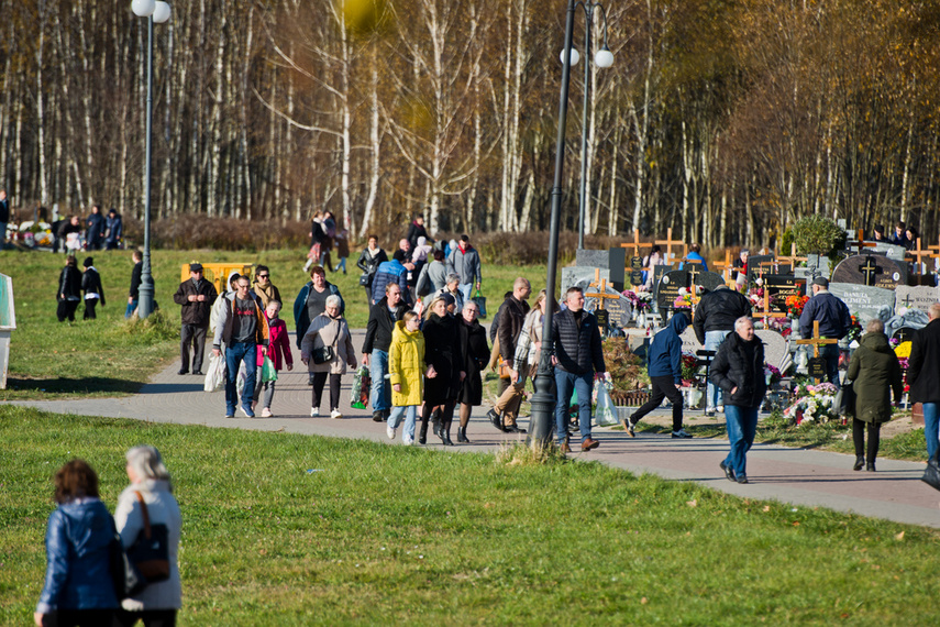 Elblążanie odwiedzają groby bliskich zdjęcie nr 251281