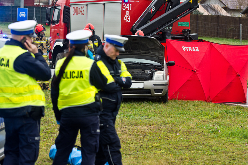 Tragiczny wypadek na węźle Wschód, zginęła 12-latka. zdjęcie nr 251374