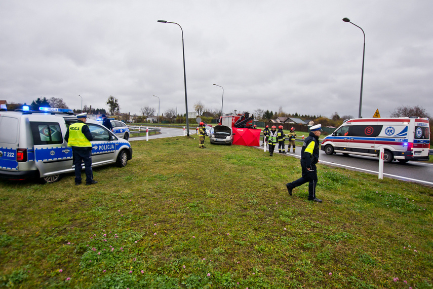 Tragiczny wypadek na węźle Wschód, zginęła 12-latka. zdjęcie nr 251368