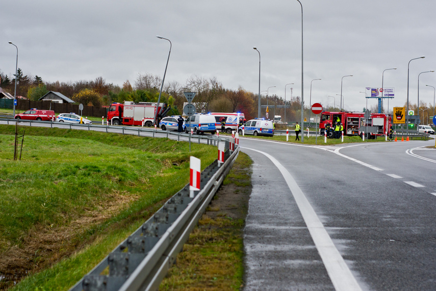 Tragiczny wypadek na węźle Wschód, zginęła 12-latka. zdjęcie nr 251365