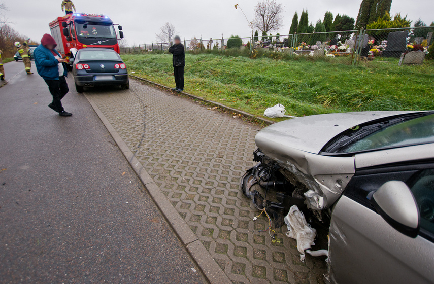 Potrącenie na Browarnej i kolizja w Milejewie zdjęcie nr 251474