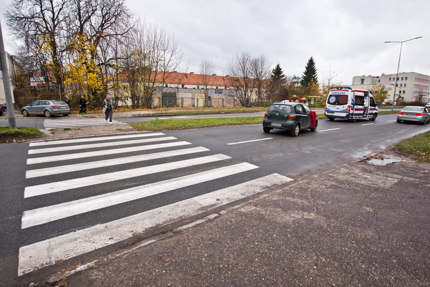 Potrącenie na Browarnej i kolizja w Milejewie zdjęcie nr 251479