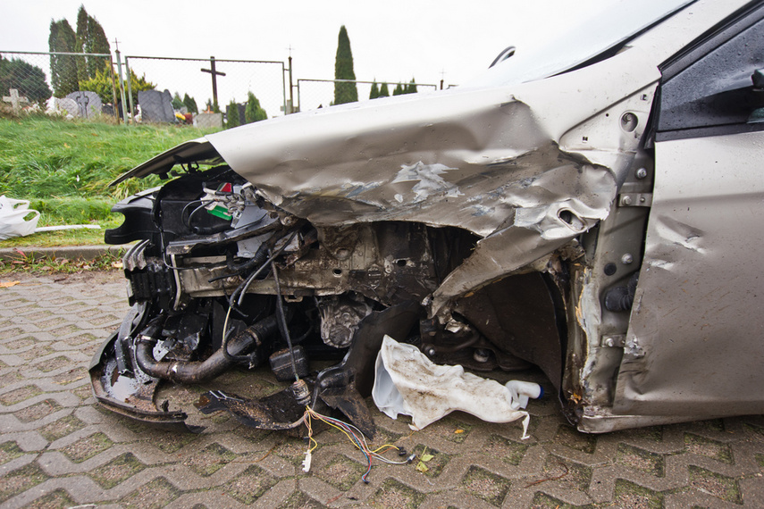 Potrącenie na Browarnej i kolizja w Milejewie zdjęcie nr 251472