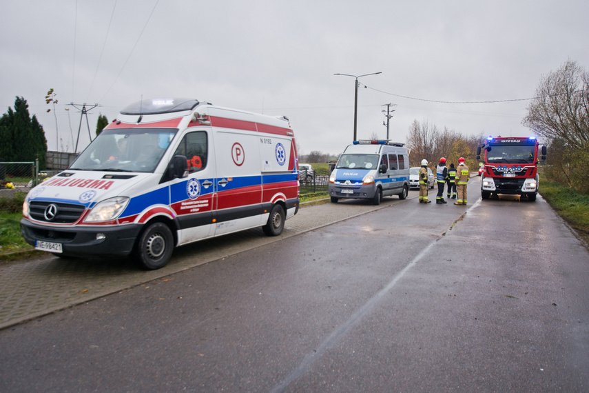 Potrącenie na Browarnej i kolizja w Milejewie zdjęcie nr 251473