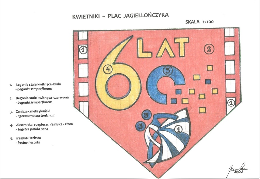 Jubileusz i abstrakcja na elbląskich kwietnikach zdjęcie nr 260471