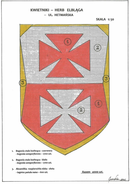 Jubileusz i abstrakcja na elbląskich kwietnikach zdjęcie nr 260470