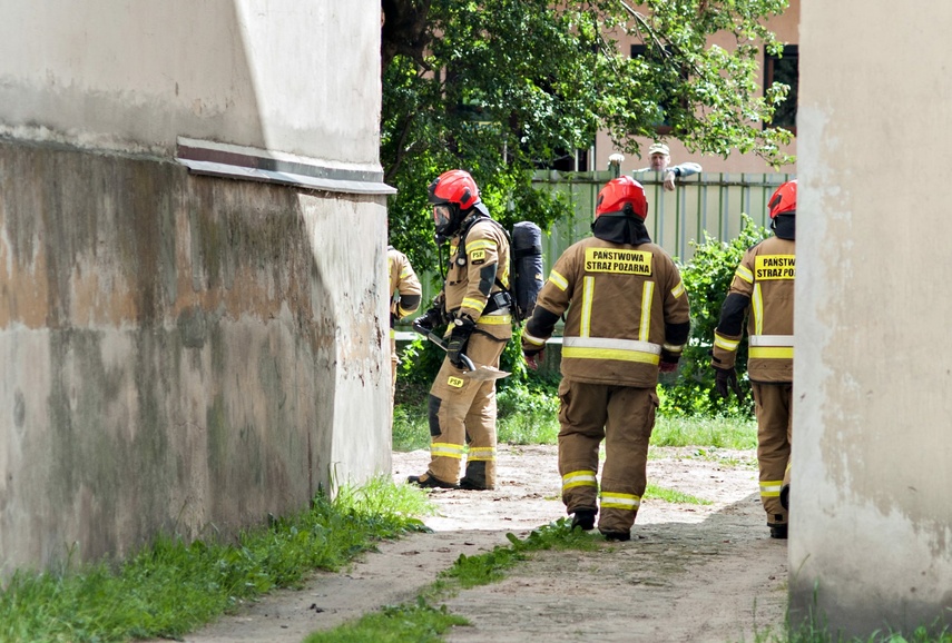 Niebezpieczna substancja na Żeromskiego zdjęcie nr 262905