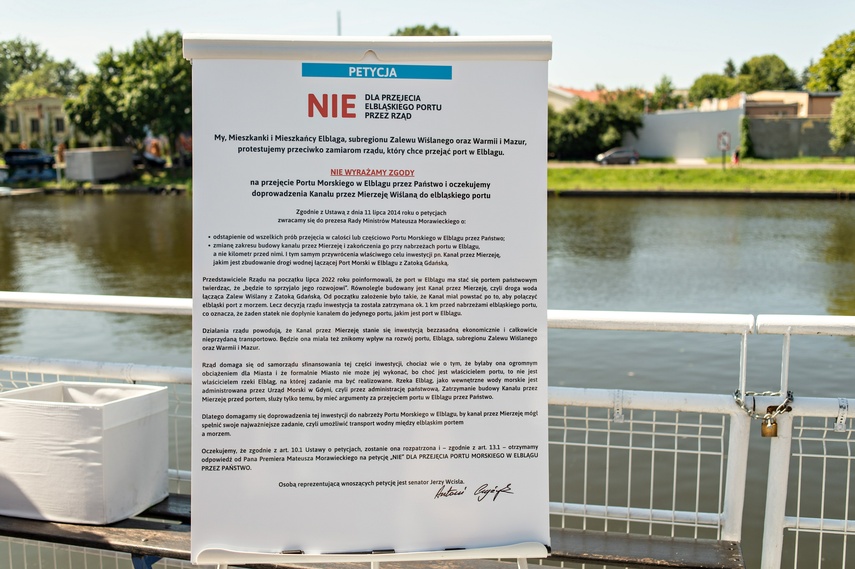 „Nie” dla przejęcia Portu Morskiego w Elblągu przez państwo zdjęcie nr 265735