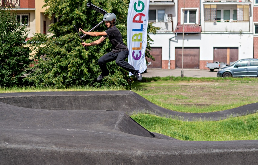 Pumptrack w parku Traugutta już otwarty zdjęcie nr 265821