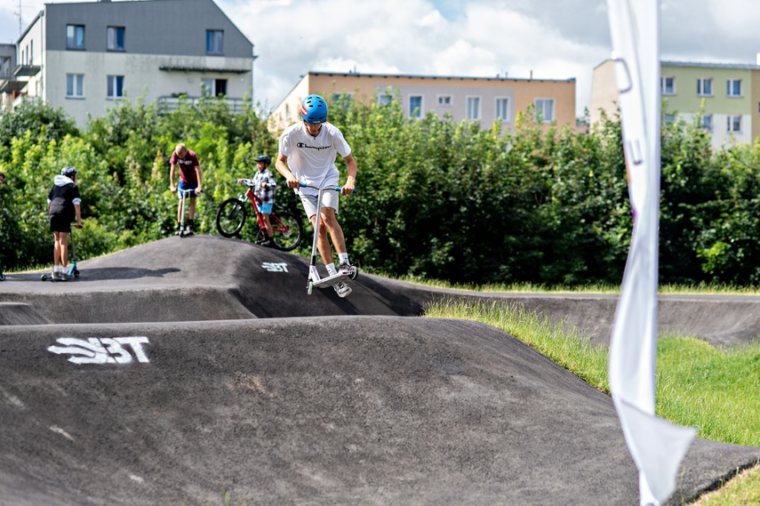 Pumptrack w parku Traugutta już otwarty zdjęcie nr 265819