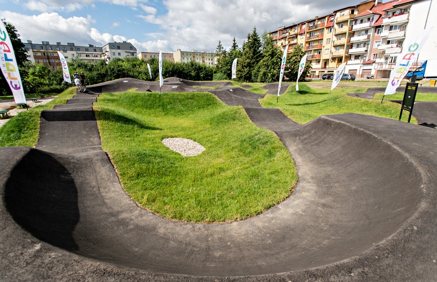 Pumptrack w parku Traugutta już otwarty zdjęcie nr 265809