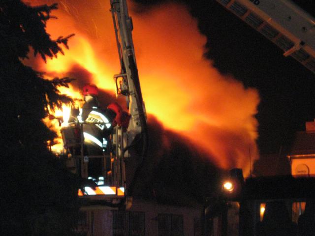 Pożar na Komeńskiego zdjęcie nr 21661