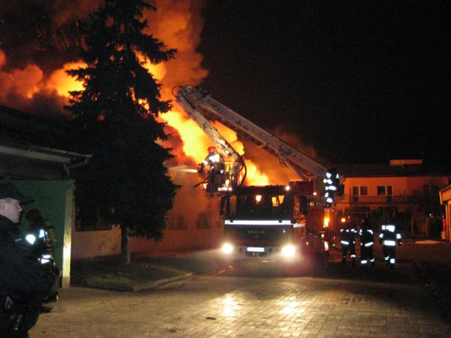 Pożar na Komeńskiego zdjęcie nr 21679