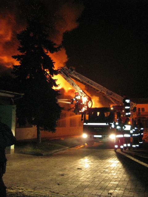 Pożar na Komeńskiego zdjęcie nr 21666