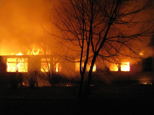 Pożar na Komeńskiego zdjęcie nr 21680